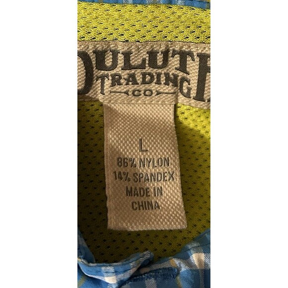 Duluth Trading Company Fishing Shirt Mens Large Lightweight Zip Pockets … - Picture 3 of 5